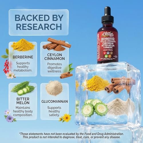 Clean Nutra Berberine with Ceylon Cinnamon – Convenient Liquid Drops: The liquid form ensures rapid absorption and – Image 6