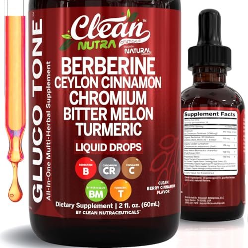 Clean Nutra Berberine with Ceylon Cinnamon – GLP-1 Enhancement: GLP-1 (glucagon-like peptide-1) is a hormone that – Image 2