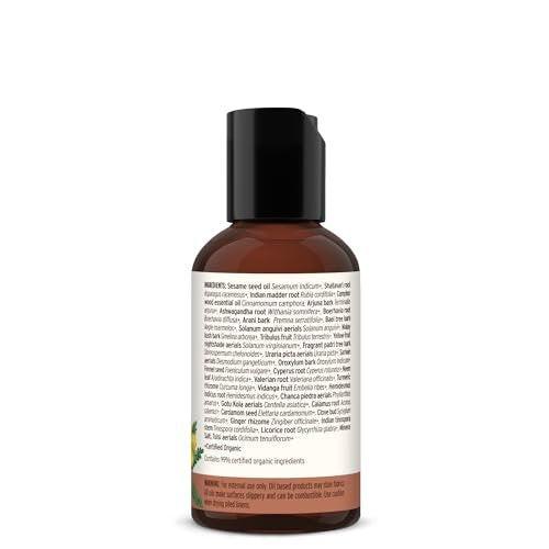 Banyan Botanicals Mahanarayan Oil – 99% Organic Ayurvedic Massage Oil – Penetrating Herbal Oil Used to Warm, Comfort, and Soothe Joints and Muscles – 2 oz. – Non GMO Sustainably Sourced Abhyanga Oil - görsel 12