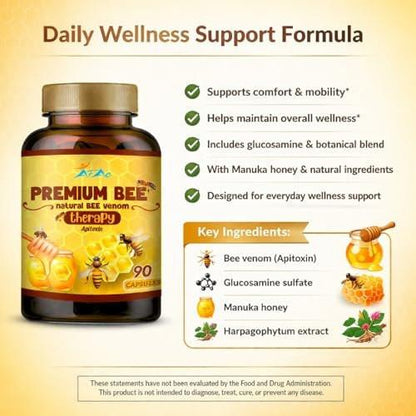 VITAMISAN Premium Natural Bee Venom with – Package Weight: Varies – Image 6