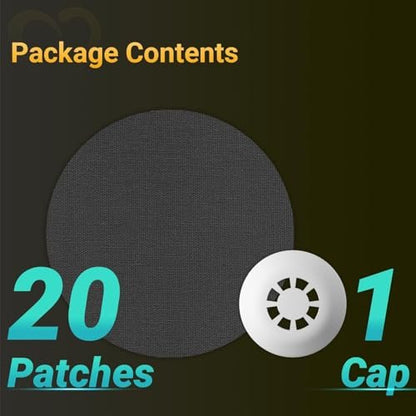 Amolyfe Libre 3 Sensor Covers Waterproof, – Quantity: 20 adhesive patches + 1 hardshell case – Image 9