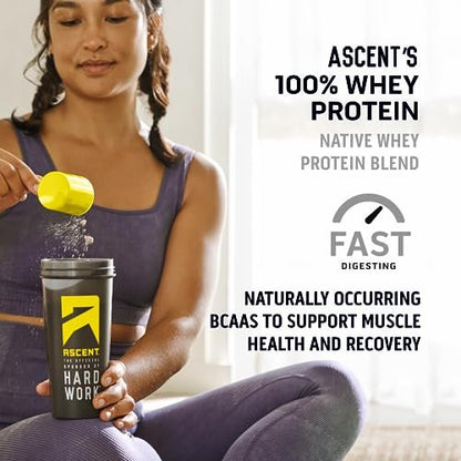 Ascent 100% Whey Protein Powder - Post – Gluten-Free and Clean: This protein powder is certified gluten-free and – Image 4