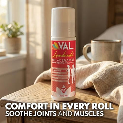 VAL Lombardi Magnesium Roll-On 3oz | – Zechstein Magnesium: Sourced from the pristine Zechstein seabed in the – Image 12