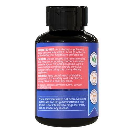 EAZGOO Premium Berberine Supplement 1200mg with Ceylon Cinnamon - 90 Vegan Capsules - Berberine HCL Supplement Gluten Free, Immune Support - görsel 4