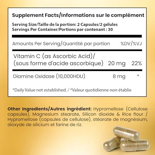Infuse Allurè - Premium Histamine Block – Advanced DAO Enzyme Formula: Each capsule delivers a high-potency dose – Image 1