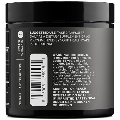 Toniiq Dihydroberberine Supplement - Ultra High Potency 1,000mg Formula with GlucoVantage, 10:1 Ceylon Cinnamon & 50:1 Milk Thistle - Third-Party Lab Tested - görsel 7