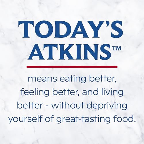 Atkins Creamy Chocolate Coconut Protein – High Protein: 15g of protein per serving helps build and maintain – Image 1