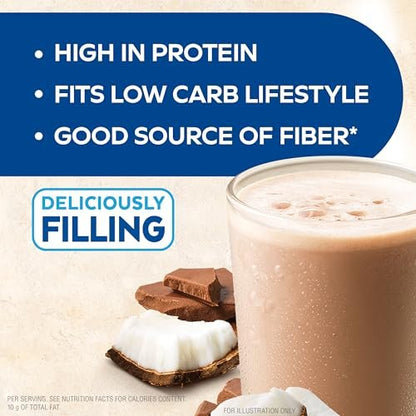 Atkins Creamy Chocolate Coconut Protein – Net Carbs: 2g per serving – Image 9
