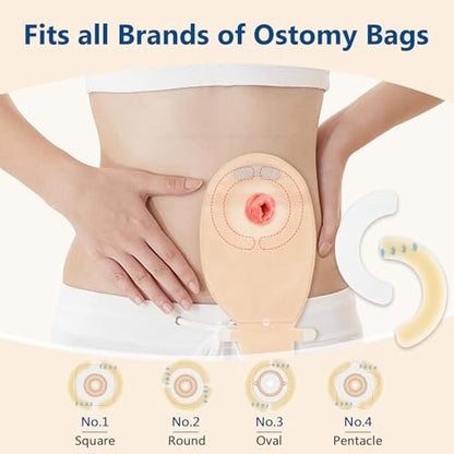 DERAYMI 20 PCS Ostomy Barrier Strips, 2 MM – Dimensions: 6.93 x 0.67 x 4.4 inches – Image 11