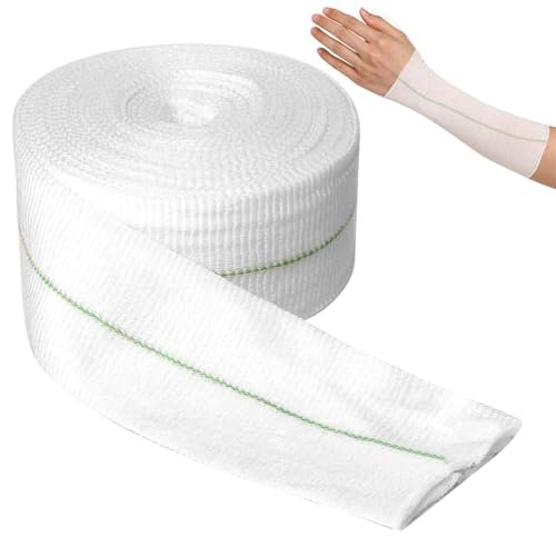Tubular Elastic Sport Bandage 2inch x 32.8 Feet Reusable Sleeve Stretch Dressing Retainer Gauze Stockinette Tubing for Arm Knees Legs - görsel 9