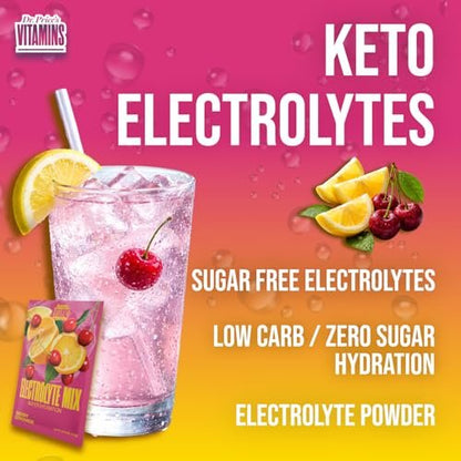 Dr. Price’s Electrolytes Hydration Powder – Dietary: Sugar-Free, Keto, Vegan – Image 12