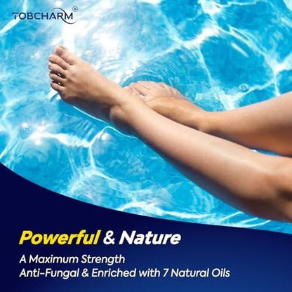 Toenail Fungus Treatment with 25% Undecylenic Acid, Toe Fungus Treatment for Toenail, Fungus Nail Treatment, Toenail Fungus Treatment Extra Strength, Fungal Nail Treatment for Athletes Foot - 2pcs