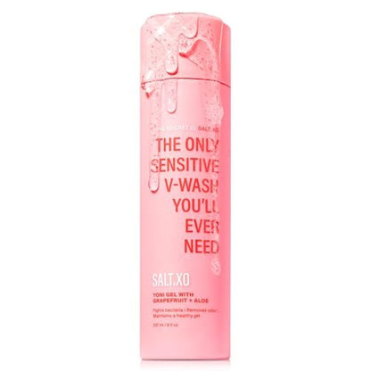 salt.xo Grapefruit Sensitive Yoni Gel Wash, – pH Balanced: Helps maintain the natural acidity of the intimate – Image 11