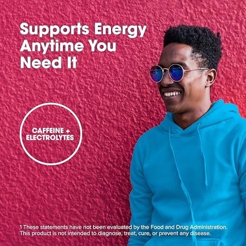 Optimum Nutrition Amino Energy Sparkling Hydration Drink, Electrolytes, Caffeine, Amino Acids, BCAAs, Sugar Free, Juicy Cherry, 12 Fl Oz, 12 Pack - görsel 9