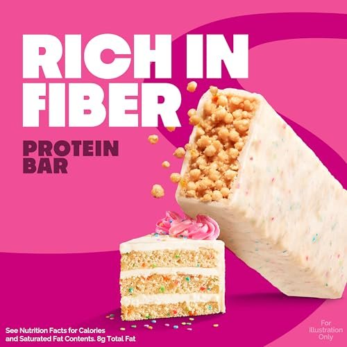 Quest Nutrition Crispy Birthday Cake Protein – Delicious Birthday Cake Flavor: Enjoy the sweet, celebratory taste – Image 9