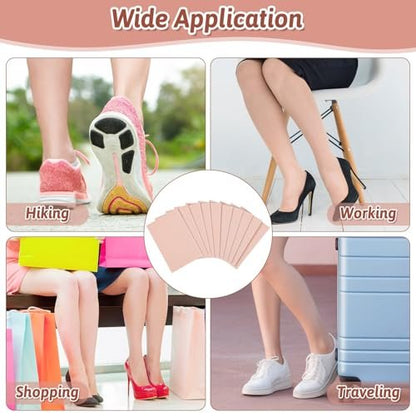 Shynek 45 Sheets Moleskin for Feet, Moleskin for Blisters, Adhesive Mole Skin Patch for Shoes, Moleskin Padding for Feet Blister Prevention, Moleskin Tape for Boots Hiking Reduce Friction Pain