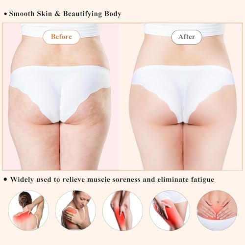 Xokocli 5-in-1 Wood Therapy Massage Tools Lymphatic Drainage Massager for Muscle Pain Relief | Maderoterapia Kit Body Sculpting Tools for Anti-Cellulite, Body Shaping - görsel 3