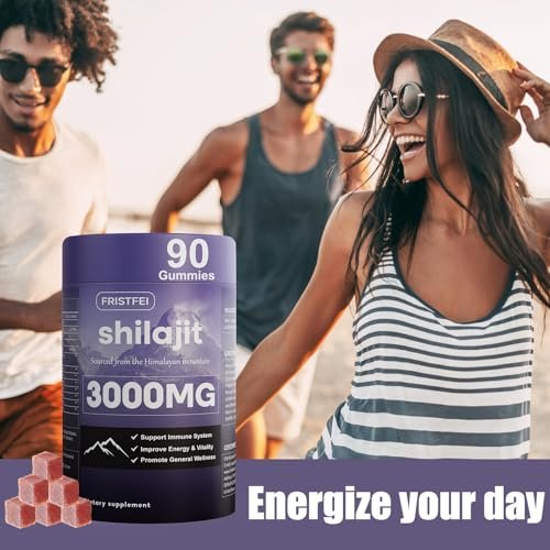 Pure Himalayan Shilajit Gummies for Men & Women - 100% Natural & Organic | 85+ Trace Minerals & Fulvic Acid | 90 Count | Individually Packaged - görsel 15