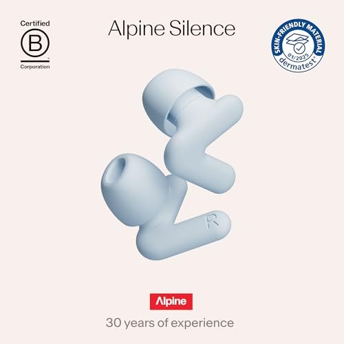 Alpine Silence Earplugs for Sleep, Focus & – Reusable and Washable: Made from durable TPR, these earplugs can be – Image 18