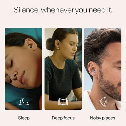 Alpine Silence Earplugs for Sleep, Focus & – Soft Oval Tips: Unlike round earplugs that can create pressure – Image 16
