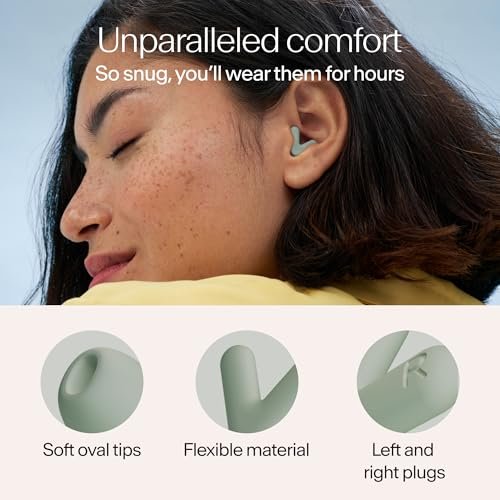 Alpine Silence Earplugs for Sleep, Focus & – Sizes: XS (6-8mm), S (8-10mm), M (10-12mm), L (12-14mm) – Image 10