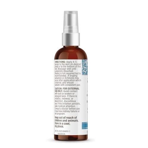 GuruNanda Magnesium Oil Spray (2 Fl Oz), Topical Magnesium Spray with Natural Essential Oils & Aloe Vera, Helps with Muscle Soreness & Relaxation, Cruelty-Free - görsel 6