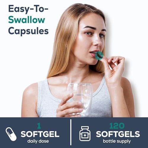 CyberCerix Liposomal L-Theanine 500mg, Complex with GABA 200mg & Magnesium 100mg, Extra Strength Supplement for Calm, Relaxation & Focus, Gluten Free - 60 Capsules - görsel 1