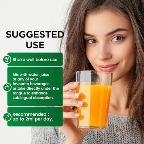 Selenium Liquid Drops, 200mcg Liquid Selenium Supplement with Vitamin C & Zinc, Support for Immune System, Antioxidant & Heart Health, High Absorption, Pineapple Flavor, 2 Fl Oz - görsel 12