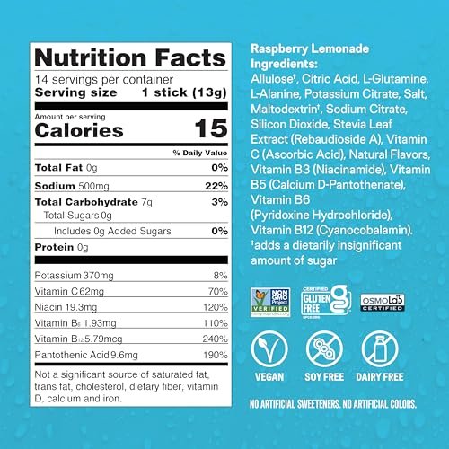Liquid I.V.® Hydration Multiplier Sugar-Free – Great Taste: Natural raspberry lemonade flavor with no artificial – Image 6