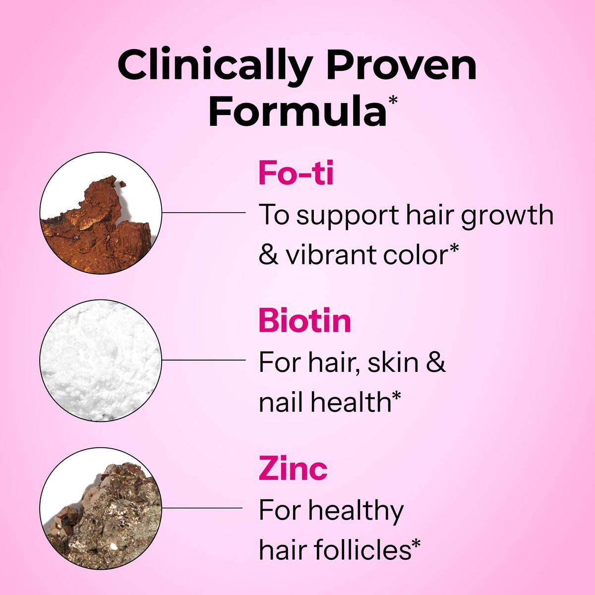 HUM Hair Strong Daily Hair Growth Supplement with Biotin, Zinc, Vitamin B12 to Support Growth, Folic Acid & Vitamin B12 Vitamins for Healthy Hair Support for Women and Men, 30 Vegan Capsules - görsel 7