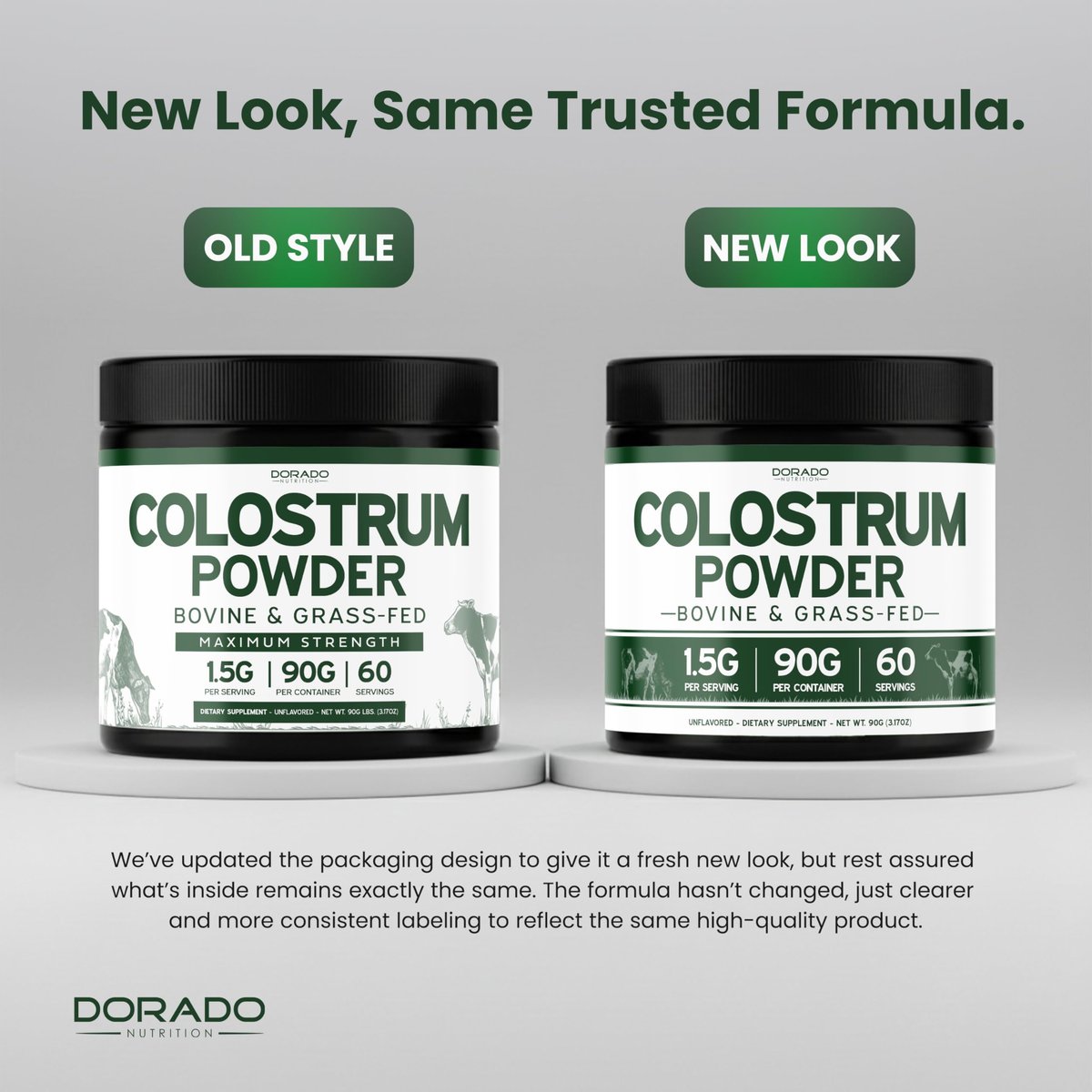 Colostrum Supplement Powder 90g (60 Servings of 1.5g Pure Bovine Colostrum Std. to Contain 20% IgG Immunoglobulins) Grass Fed Powder - No Fillers, Third Party Tested, Unflavored & Non-GMO - görsel 8
