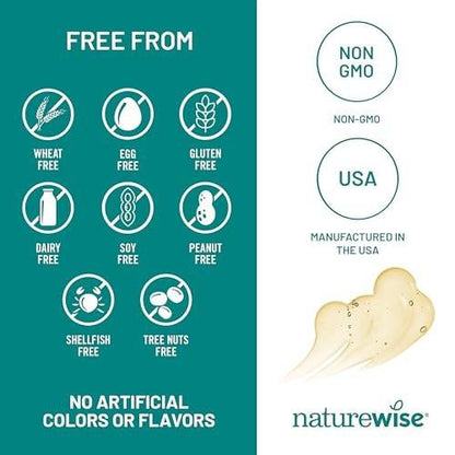 NatureWise Ultra Omega 3 Fish Oil 2200 mg – – High Potency Omega-3: 2200 mg fish oil per serving delivering 1300 – Image 15