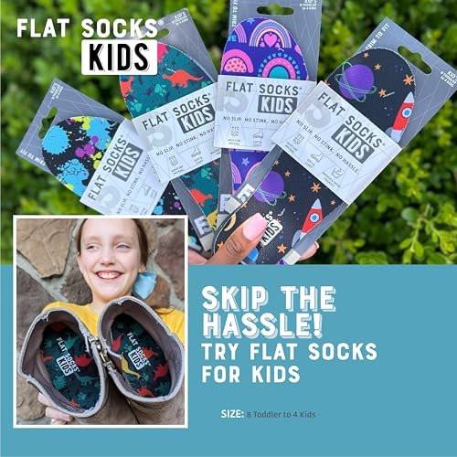 FLAT SOCKS No Show Socks, Sockless Shoe Liner, No Slipping, No Stinking, Washable Barefoot Shoe Insert for Men and Women, Pink Peony, Small - görsel 14