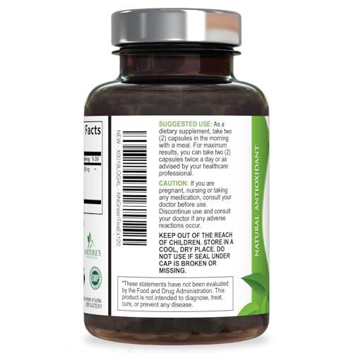 Green Tea Extract Capsules - 3X Strength Green Tea Extract 1000 mg Per Serving Pills with 45% EGCG & 98% Polyphenols for Natural Energy - Antioxidant Herbal Heart Support Supplement - 120 Capsules - görsel 16