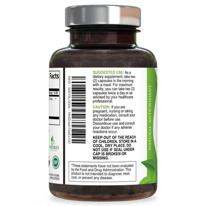 Green Tea Extract Capsules - 3X Strength Green Tea Extract 1000 mg Per Serving Pills with 45% EGCG & 98% Polyphenols for Natural Energy - Antioxidant Herbal Heart Support Supplement - 120 Capsules