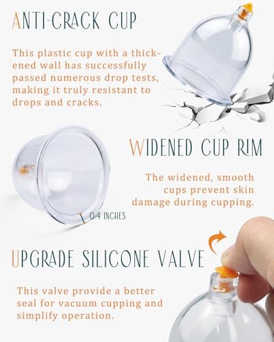DEFUNX 12 Cups Cupping Set - Cupping Kit for – Cost-Effective: A one-time purchase that replaces multiple visits – Image 6