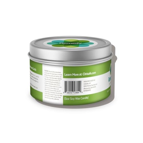 CitriSafe Remedy Environmental Candle, 5oz - – Material: Soy Wax – Image 6