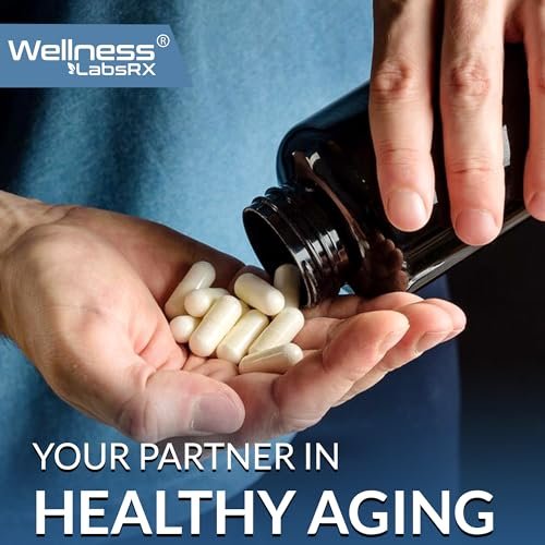 WELLNESS LABSRX Resveratrol Supplement 1000mg, 120 Capsules (60 Days Supply), Ultra-Strength High Purity Trans-Resveratrol for Healthy Aging, Anti-Aging and Heart Health Support - Vegan, Keto - görsel 13