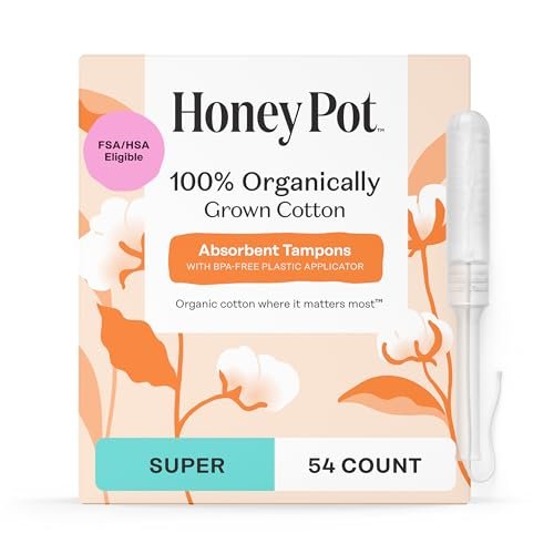 The Honey Pot Company - Super Absorbency - – Super Absorbency: Ideal for heavy flow days, providing up to 8 hours – Image 2