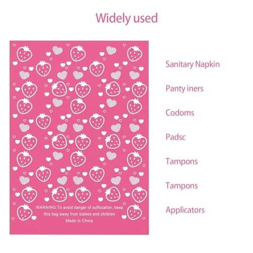 150Pcs Sanitary Napkin Disposal Bags, Feminine Hygiene Disposal Bags, Disposal for Tampons, Liners, and Pads - görsel 3