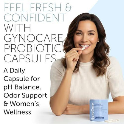 Vaginal Probiotics for Women pH Balance | Prebiotics & Probiotics for Women | Women's Wellness for Vaginal Health | Odor Relief | 60 Capsules