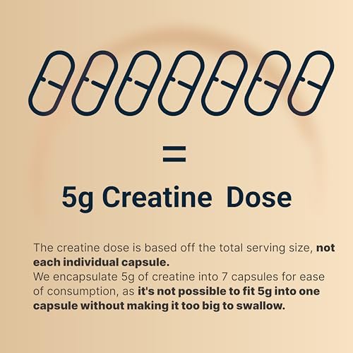 NatureBell Creatine Monohydrate Capsules 5,000mg Per Serving, 500 Count | Micronized, Unflavored Creatine Pills | Pre-Workout & Muscle Strength Support | Easy to Swallow, Filler-Free | 71 Servings - görsel 12