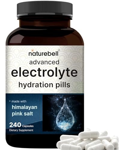 Advanced Electrolyte Pills, 240 Capsules | Salt Pills with Electrolytes for Fasting Hydrating | Made with Himalayan Pink Salt, Sodium, Potassium, Magnesium & More – Keto, Unflavored, No Sugar, Non-GMO - görsel 4