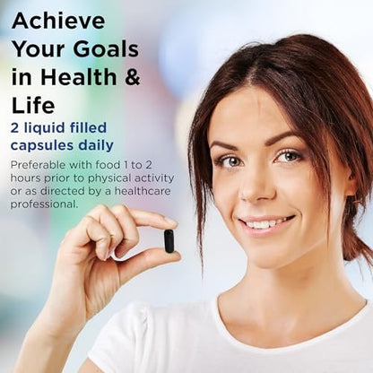 Bariatric Multivitamin with Iron for Women & Men - All-in-One 42 Superfood Blend for Energy & Immune Support - Post-Surgery Recovery, Easy-to-Swallow, Halal, Made in USA (60 Liquid Capsules)