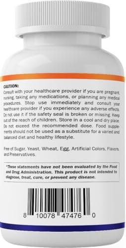 Vitamatic Lithium Orotate 20mg, 90 Capsules - Veggie Caps, Non-GMO, Gluten Free - görsel 1