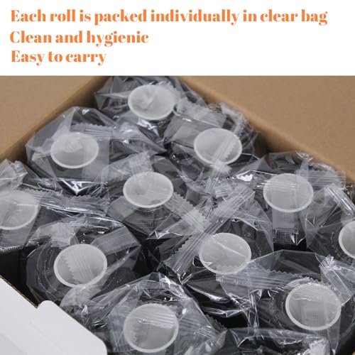 24 Rolls Self Adhesive Bandage Wrap, Vet Wrap 4 Inch for Horses Dogs Wounds Care Dressings, Elastic Self Stick Cohesive Bandage Wrap, Wrist, Sports, Ankle Tape Leg Wraps Black - görsel 13