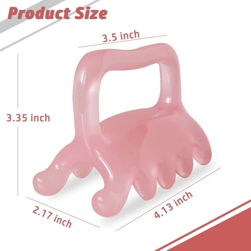 Large Fascia Massage Blaster Tool for Cellulite, Myofascial Release, Muscle Knots, Trigger Points, Cellulite Massager Tool for Body Tension Relief Promote Lymphatic Circulation Pink - görsel 2