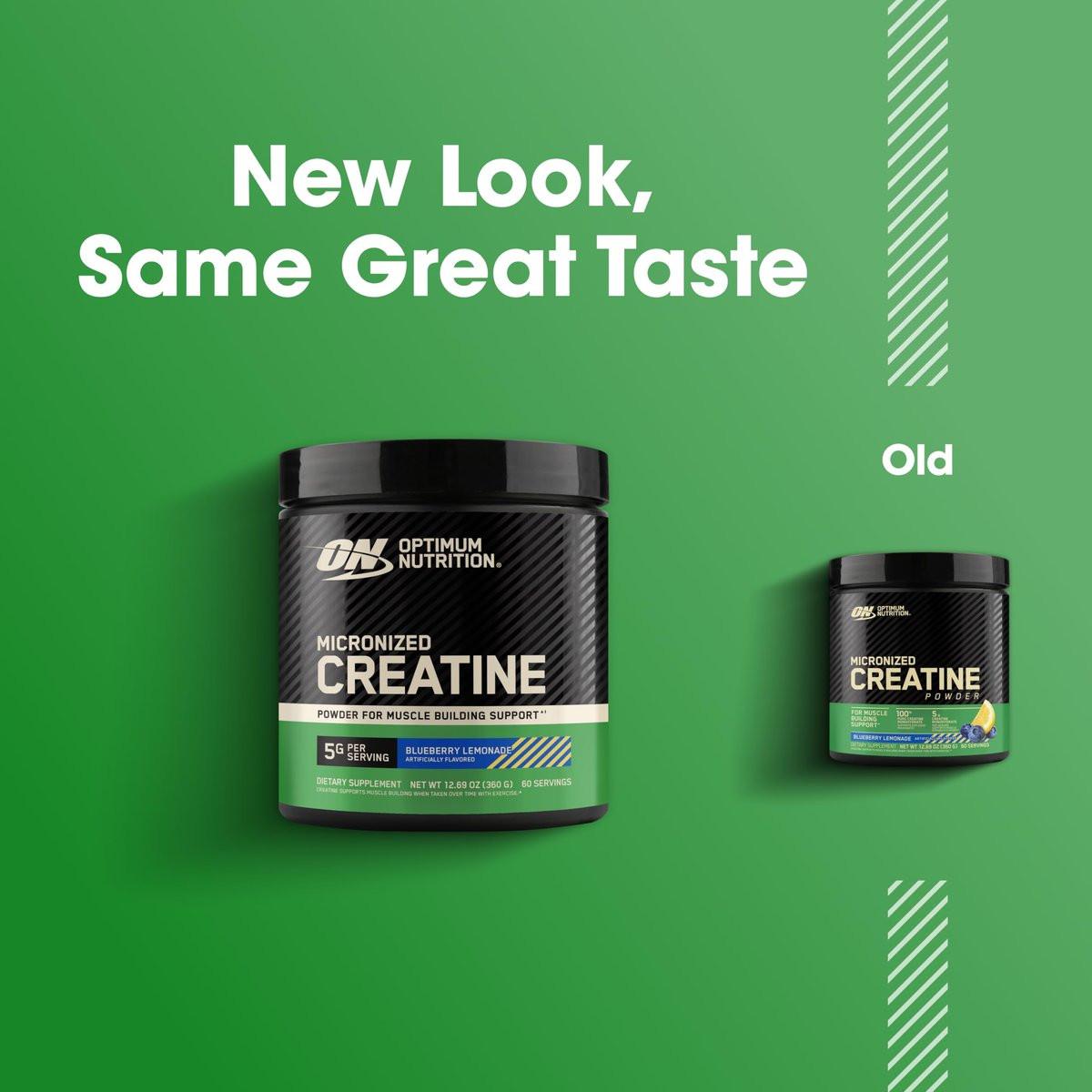 Optimum Nutrition Micronized Creatine Monohydrate Powder, Blueberry Lemonade Creatine, 60 Servings, 360 Grams (Packaging May Vary) - görsel 15