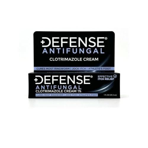 Defense Clotrimazole Antifungal Cream | Jock Itch, Athlete's Foot, Ringworm Treatment | Medicated Itch Relief Anti Fungal Cream for Skin and Foot Fungus - görsel 10