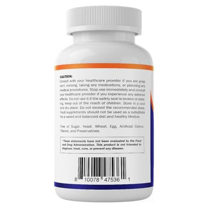 Vitamatic Glucosamine Sulfate Supplement, 1500mg, 120 Servings, 240 Capsules